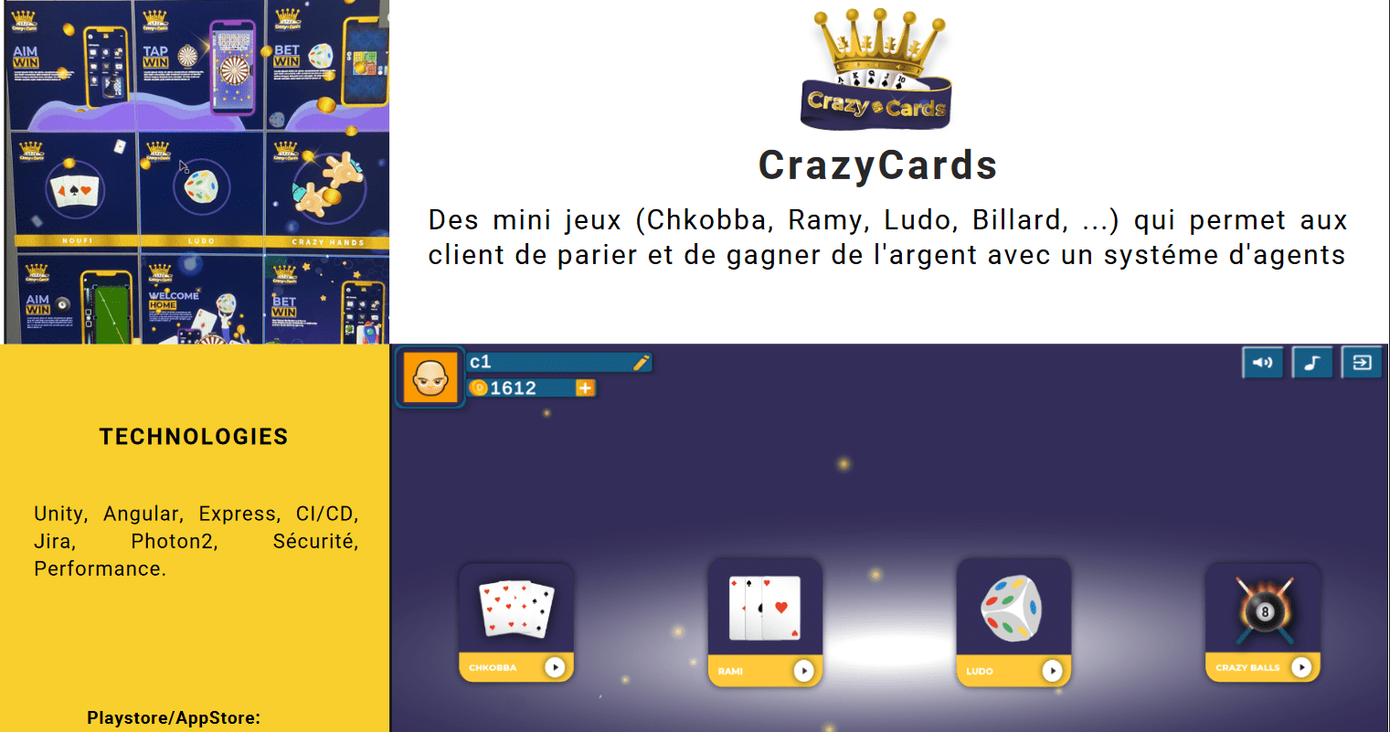 Crazy Cards