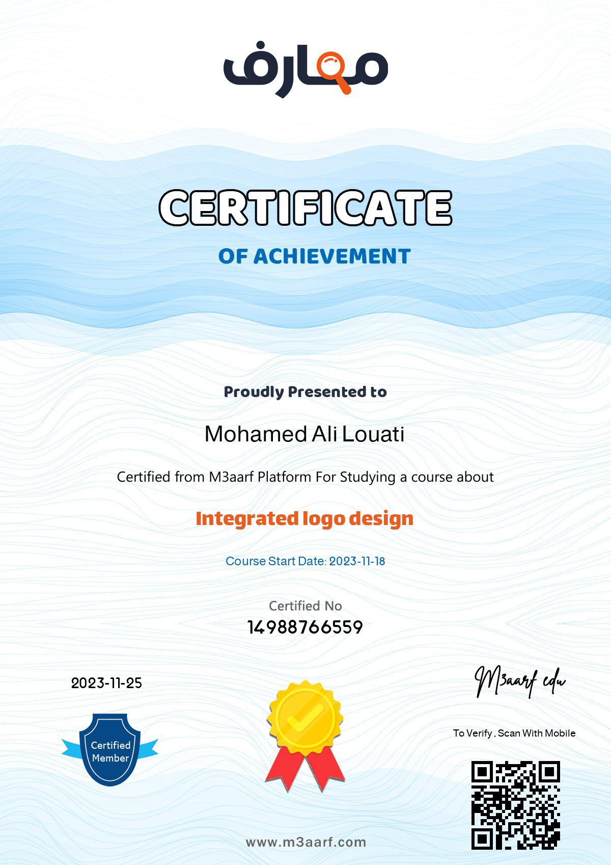 certificat