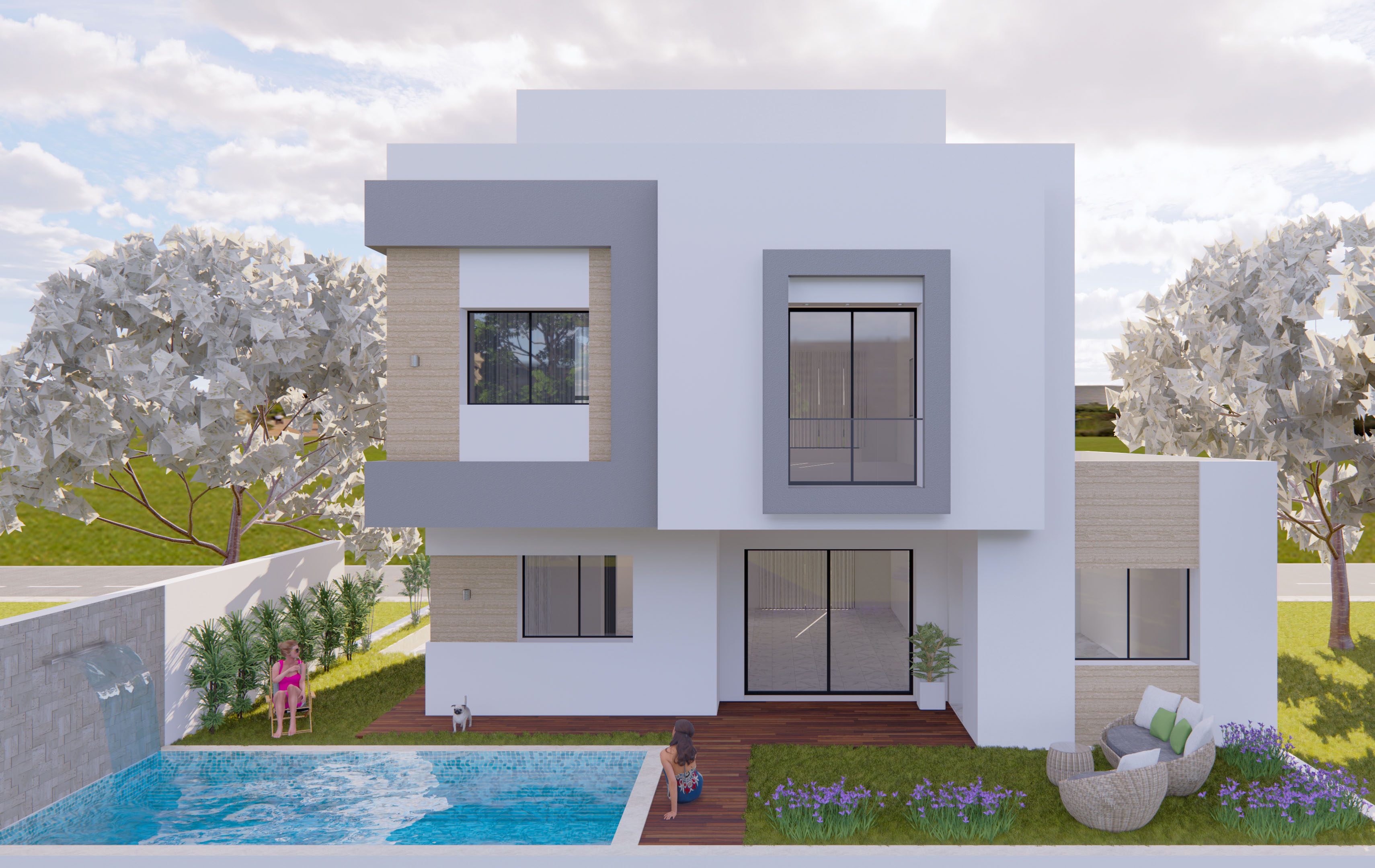 Construction d\'une villa