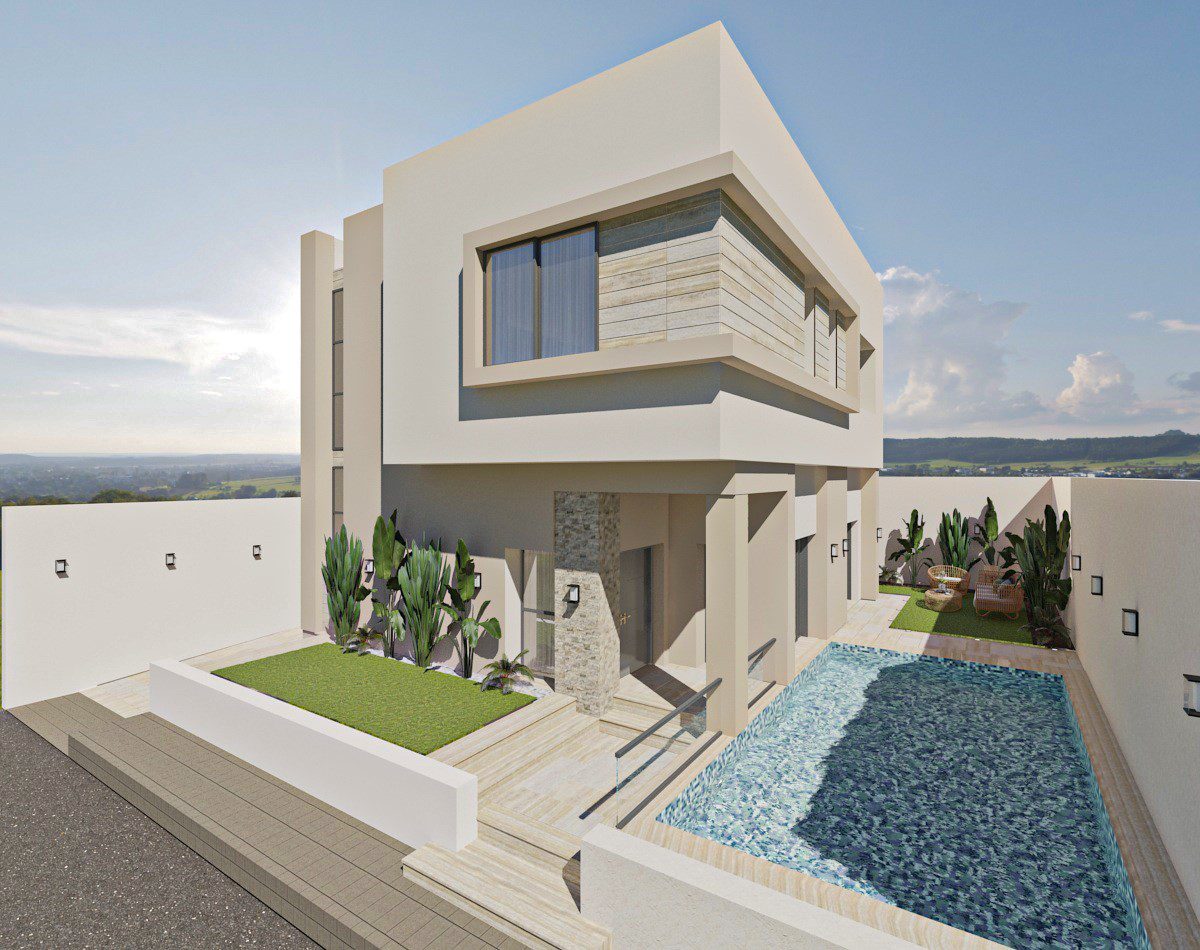 Construction d\'une villa a la Soukra