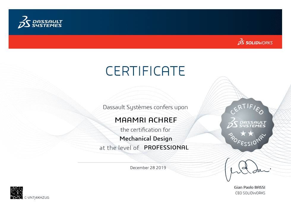 certificat