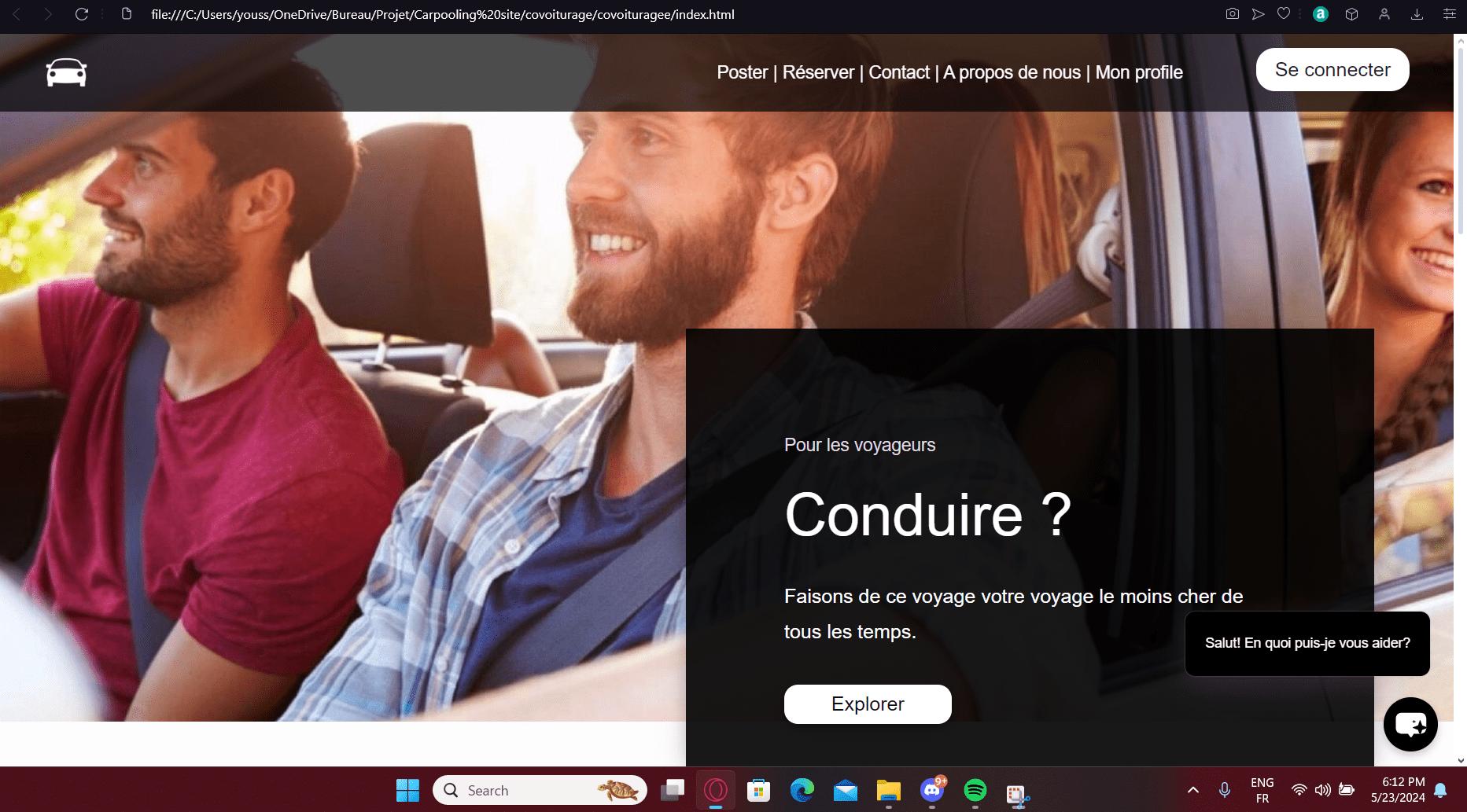 Site de covoiturage