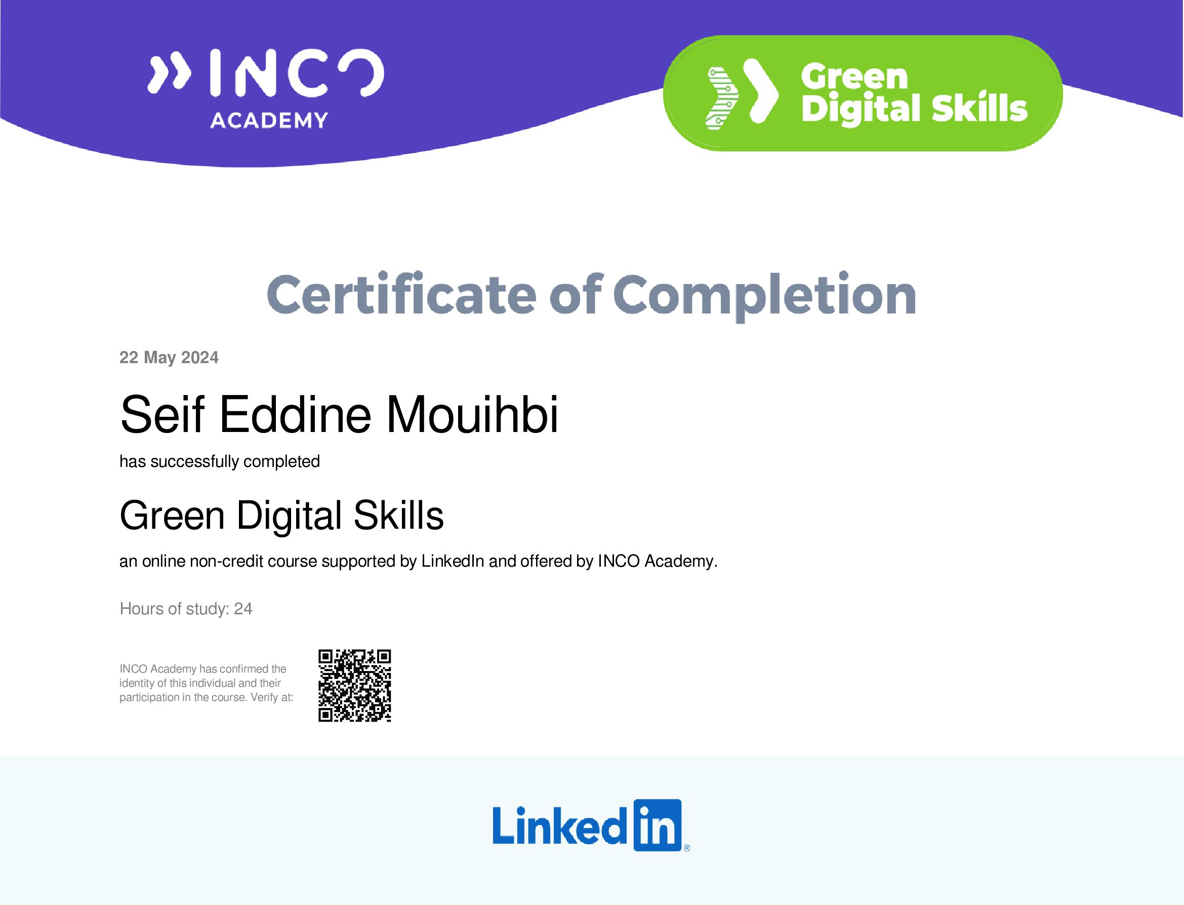 certificat