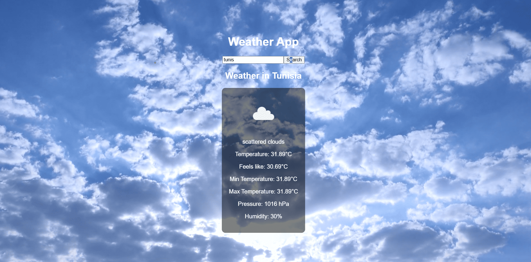 Weather App