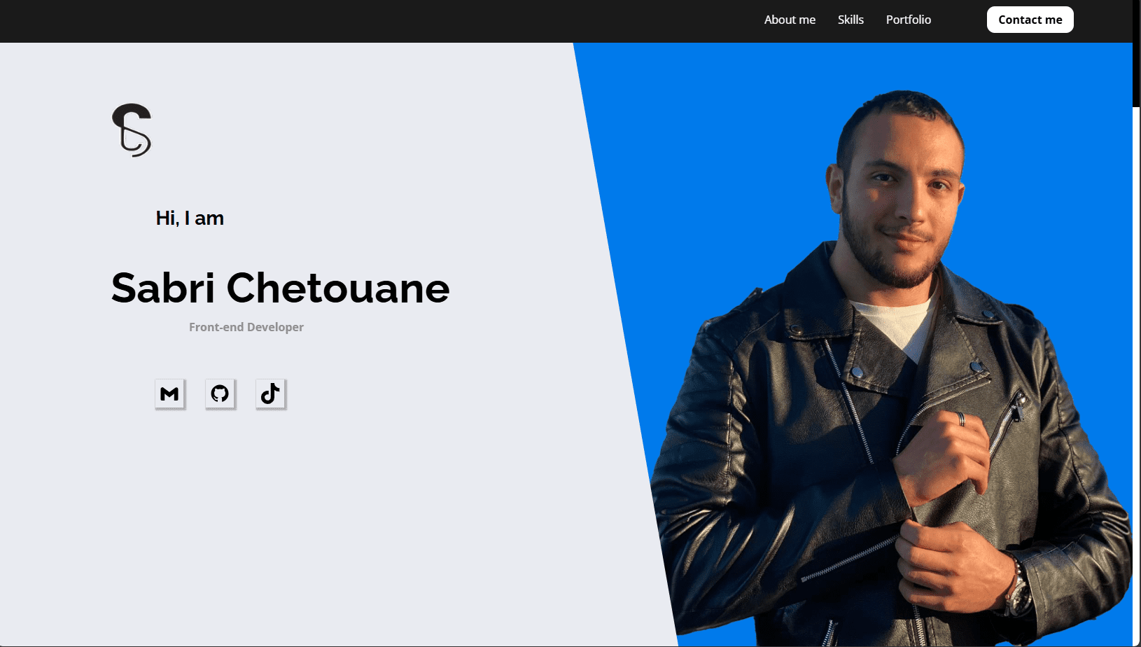 Portfolio pour un client