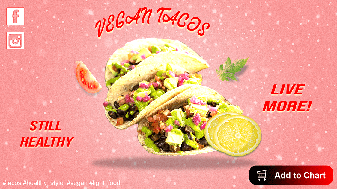 carte de produit -tacos-