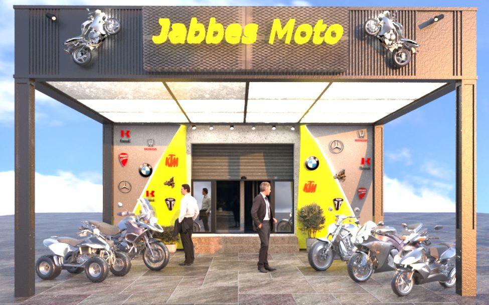 facade showroom MOTO