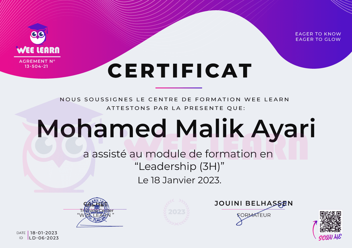 certificat